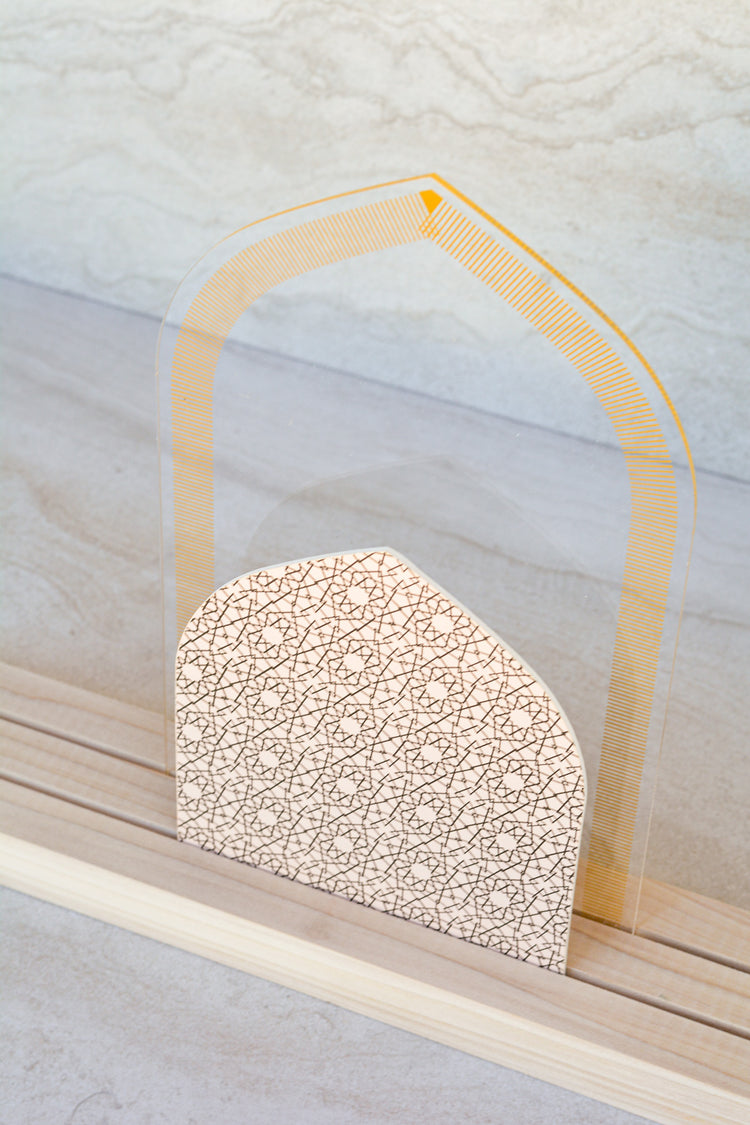 Luna- Arched gate- clear