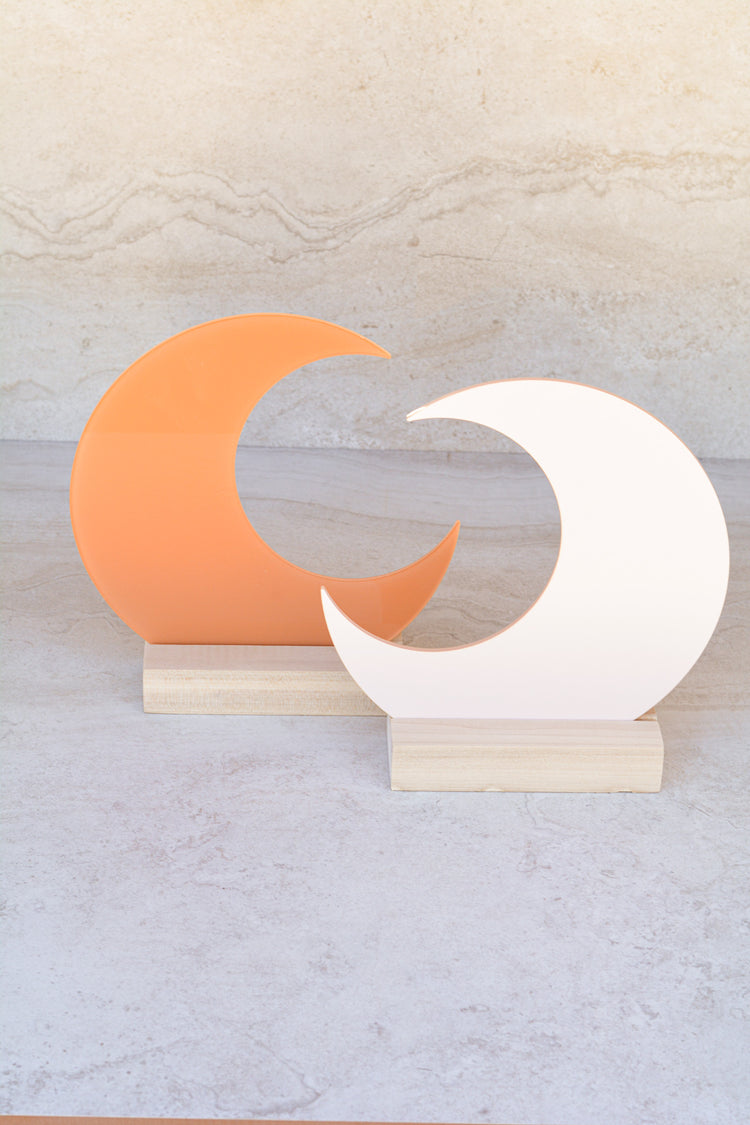 Luna-Crescent Moon Ivory