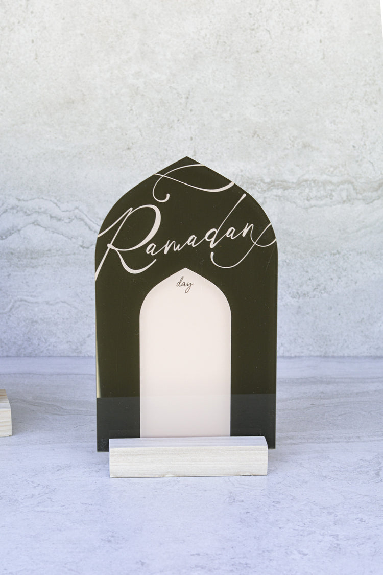 AyshaHarunXmodernEID Luna Ramadan Countdown Acrylic