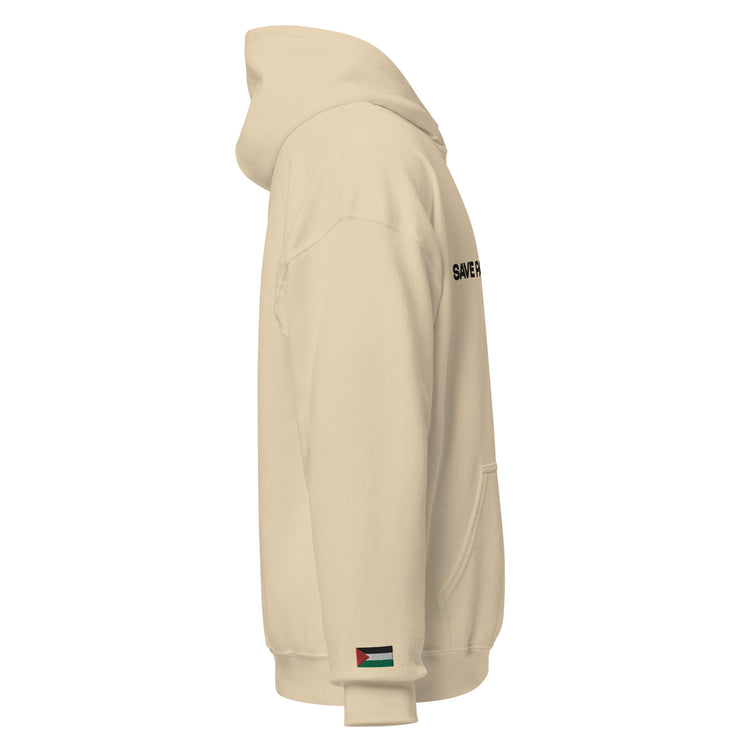 SAVE PALESTINE embroidered hoodie- for PCRF