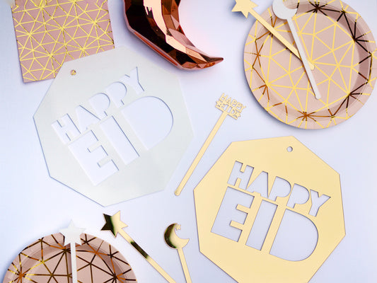 Happy Eid hanging sign / wreath