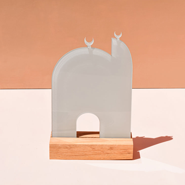 Luna 1pc Centerpiece-small base