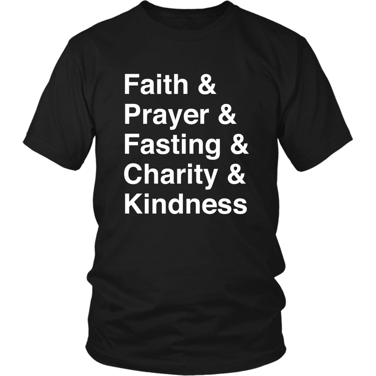 Faith Typography T-Shirt