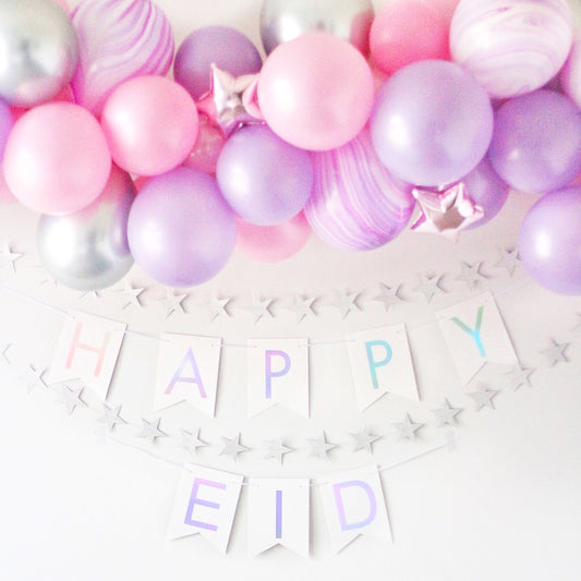 Happy Eid Pennant Banner
