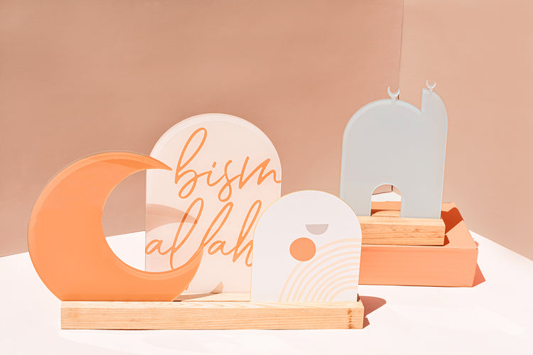 Luna Bismallah acrylic sign