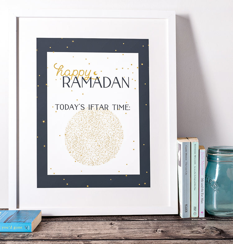 Constellation Iftar Time printable