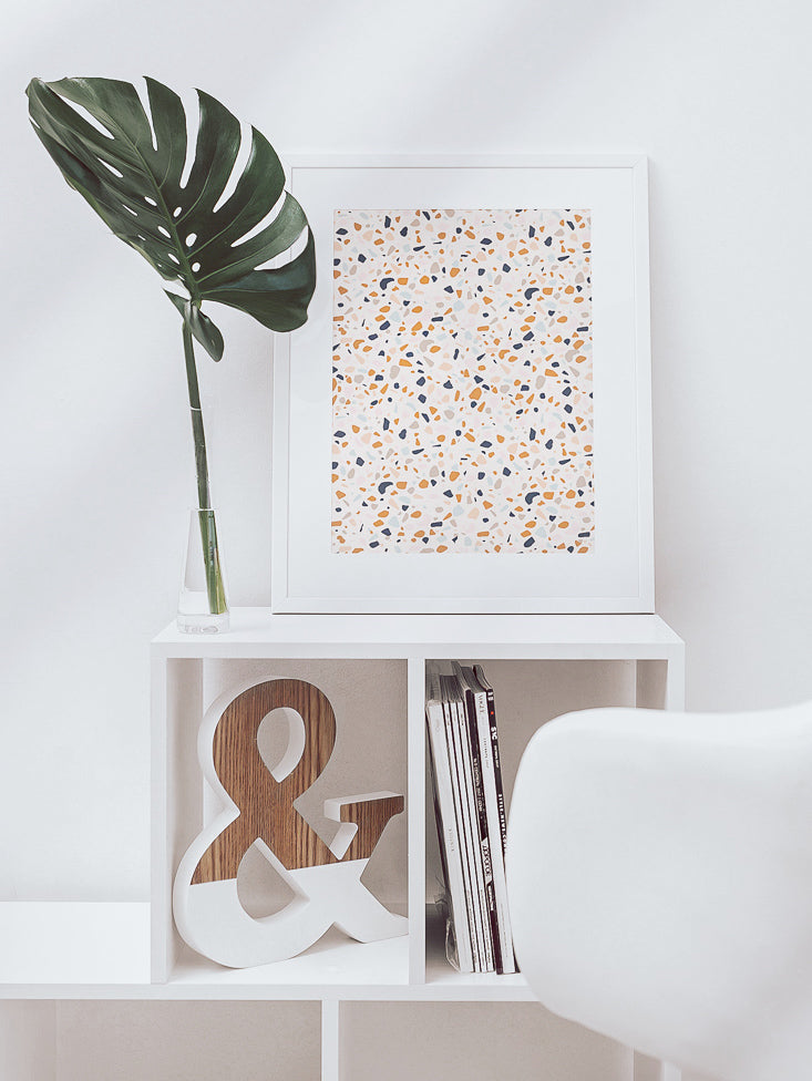 Terrazzo Wrapping Paper printable