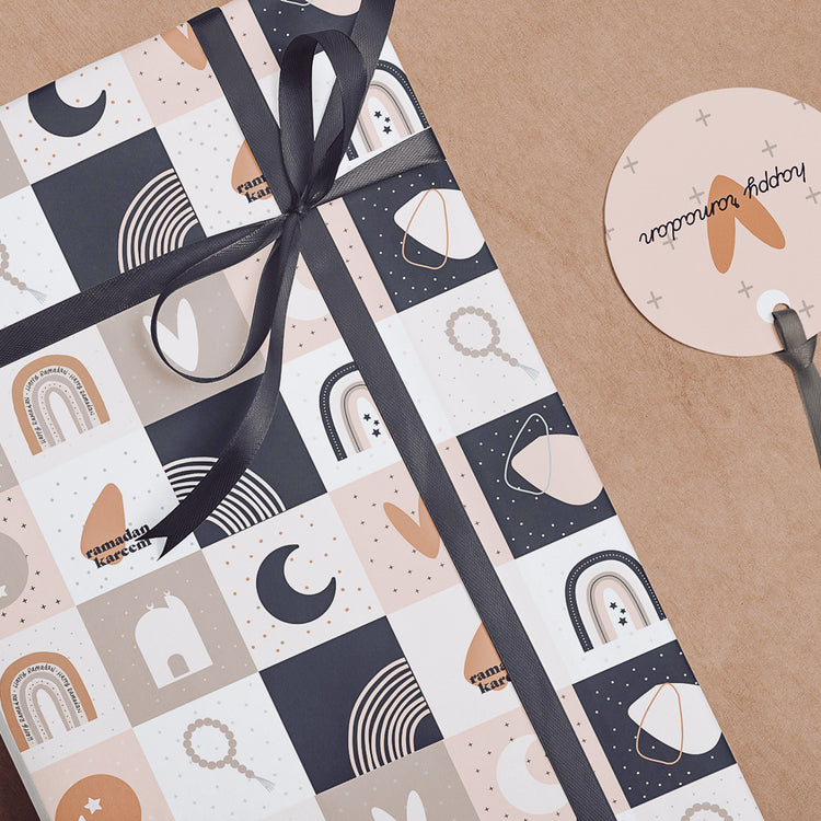 Luna Ramadan Wrapping Paper printable