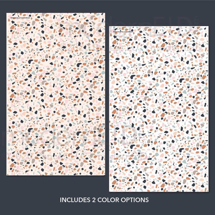 Terrazzo Wrapping Paper printable