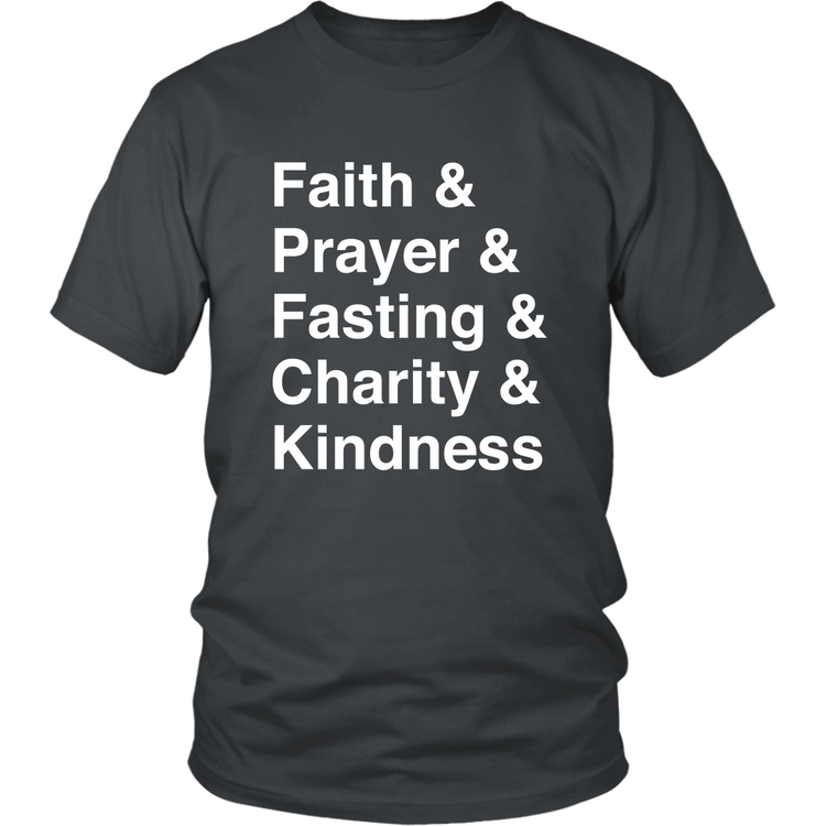 Faith Typography T-Shirt