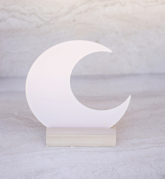 Luna-Crescent Moon Ivory