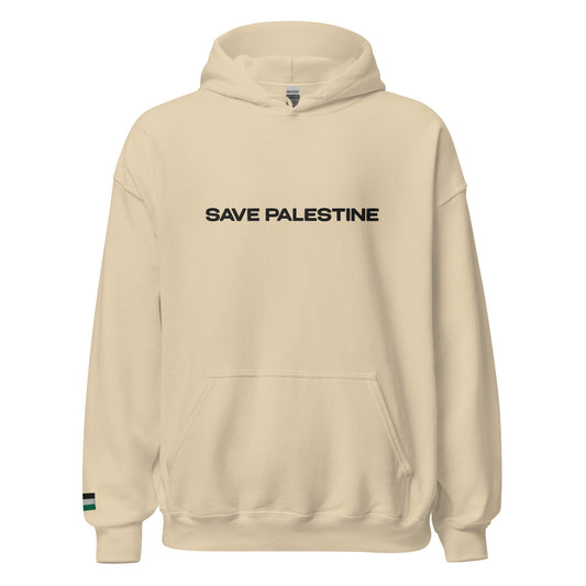 SAVE PALESTINE embroidered hoodie- for PCRF