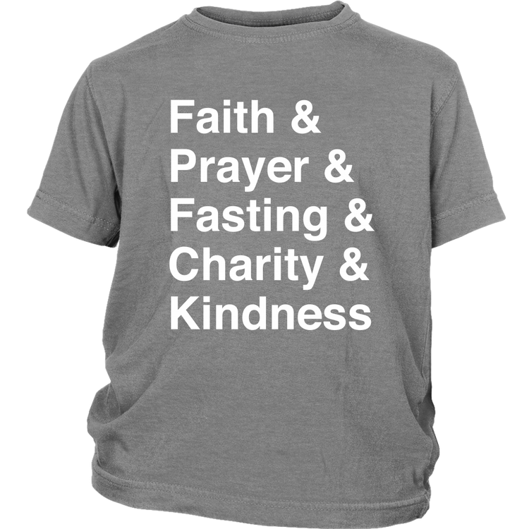 Faith Typography T-Shirt