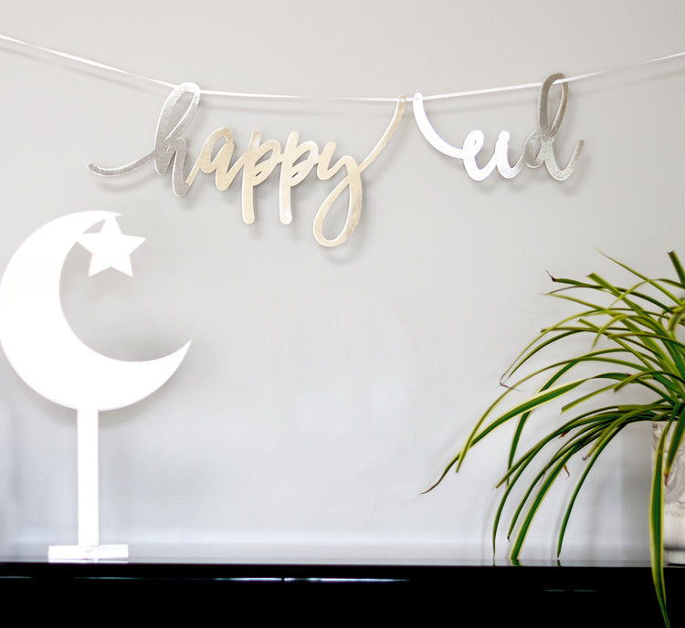 Calligraphy  Happy Eid banner