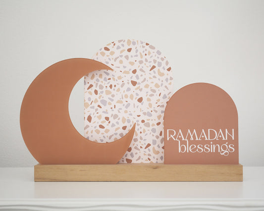 Terrazzo pattern Splatter boho home Ramadan Eid modern home decor party supply for all celebrations. modern EID for contemporary Ramadan Eid decorations for the modern Muslim. Ramadan Eid gift wrap tags, Ramadan centerpieces, Eid banners, Ramadan advent calendars, Ramadan Eid pillows tablecloths