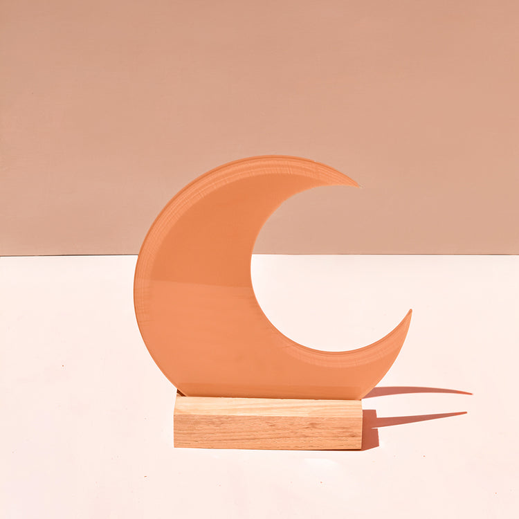 Luna Centerpiece- wood base