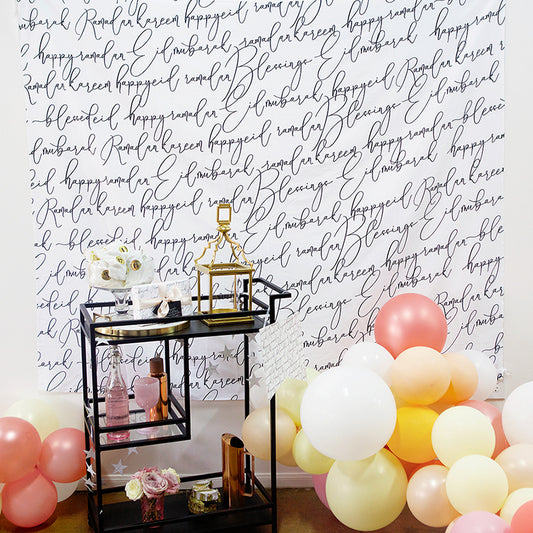Calligraphy backdrop / wall tapestry