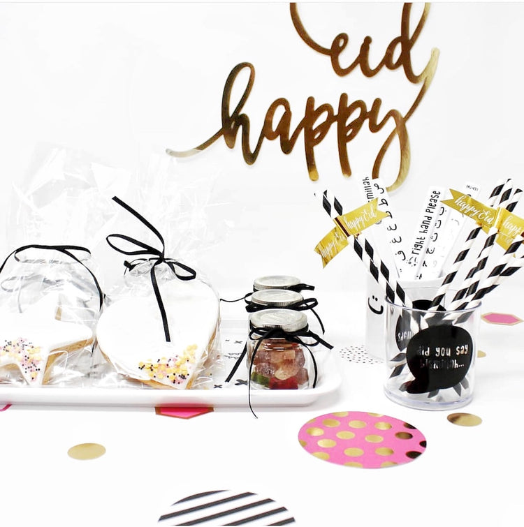 Calligraphy  Happy Eid banner