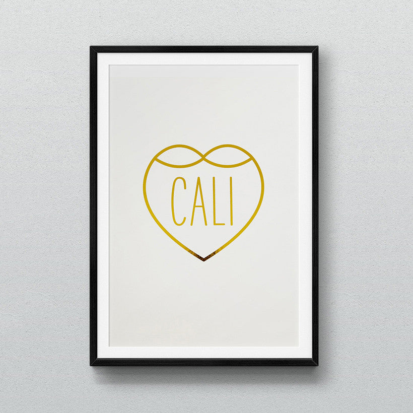 Cali love freeway series art print