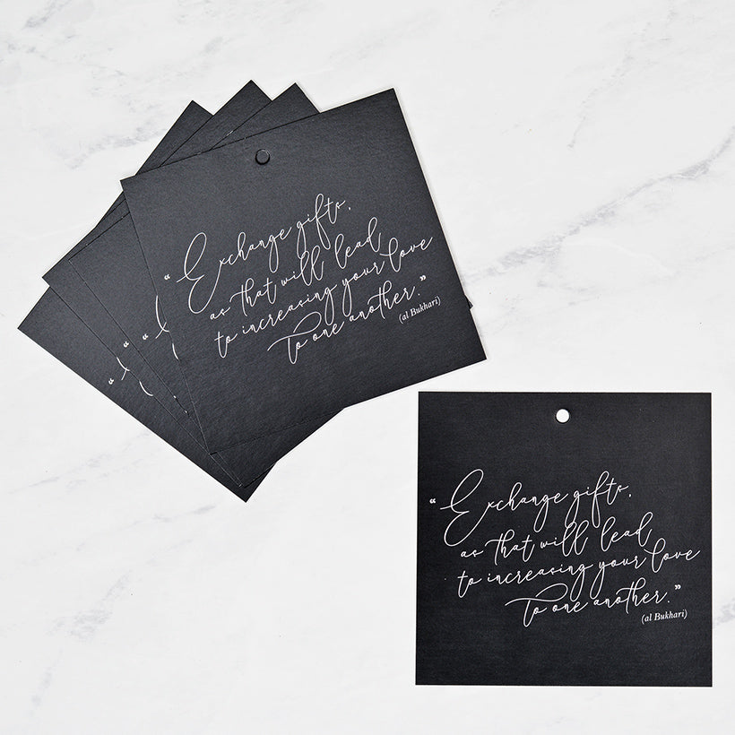 Calligraphy Gift Tags ModernEID