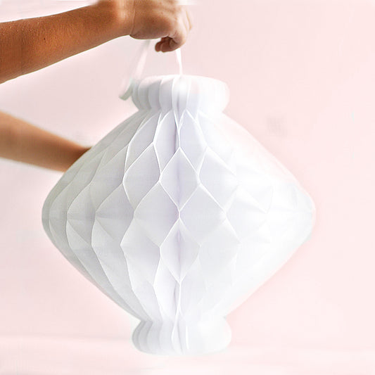 Honeycomb paper Moroccan lanterns