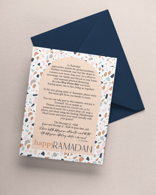 #iftarfromafar Greeting Card & Tag- FREE