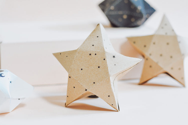 Constellation party Star Boxes printable