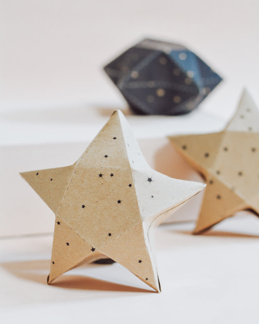 Constellation Party Star Boxes Printable ModernEID