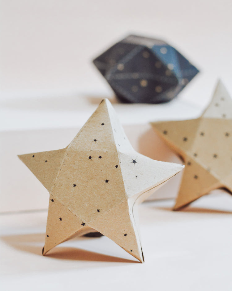 Constellation party Star Boxes printable