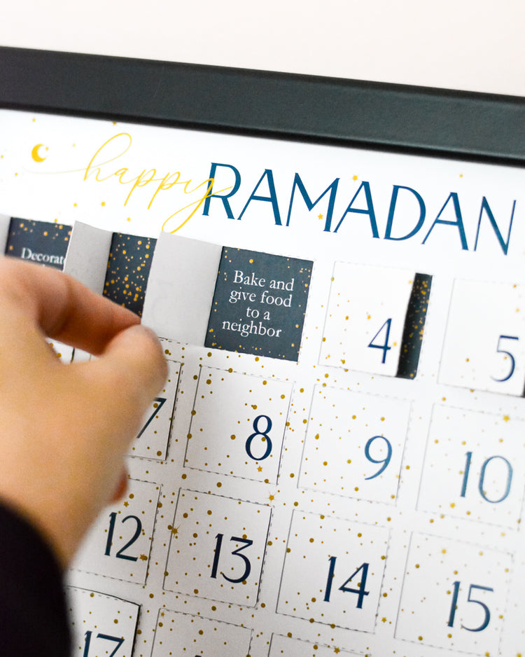 Constellation Ramadan Advent Calendar printable