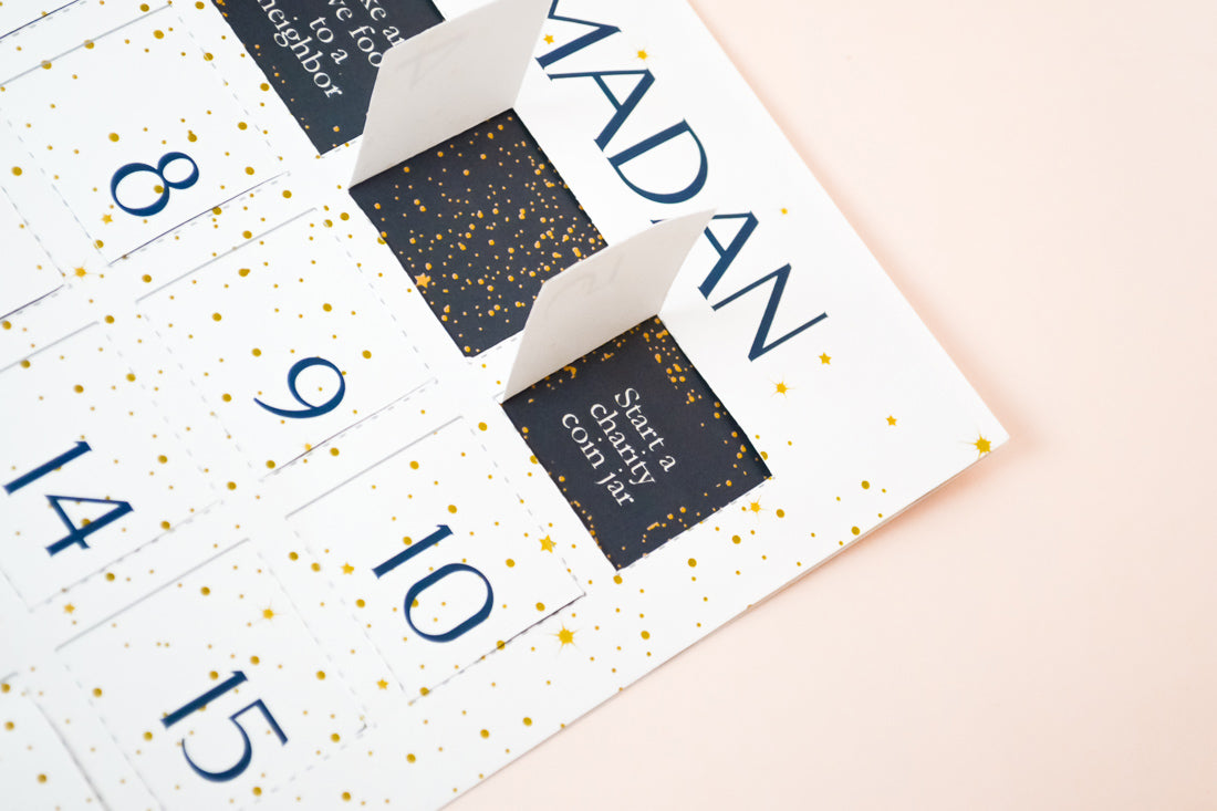 Constellation Ramadan Advent Calendar printable