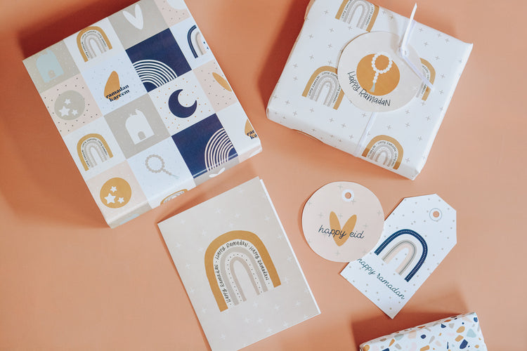 Luna Ramadan Wrapping Paper printable