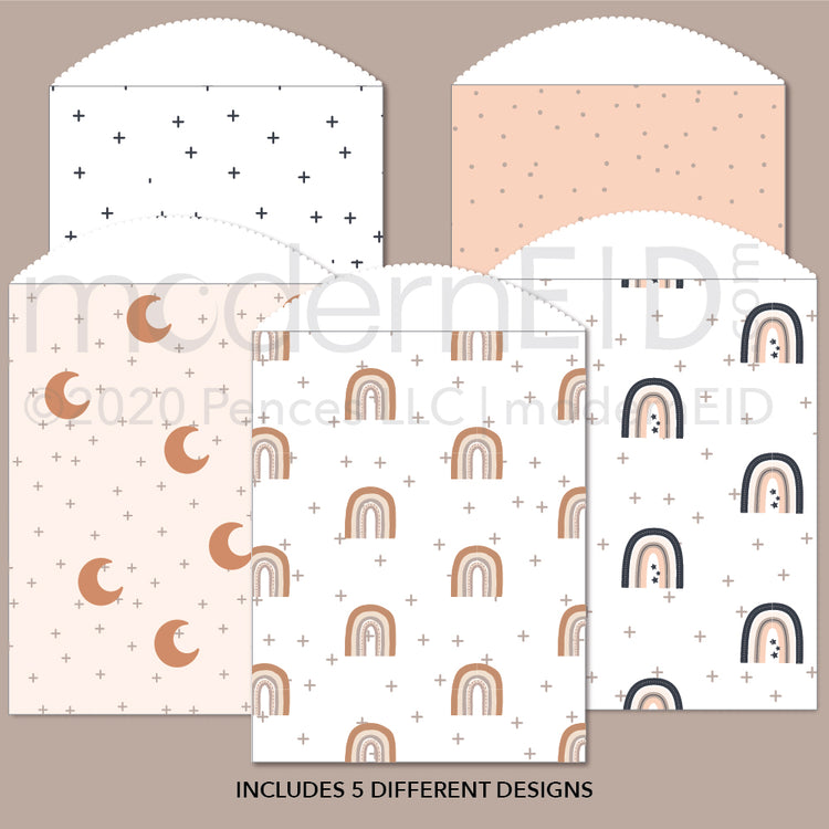 Luna party Gift Bags printable