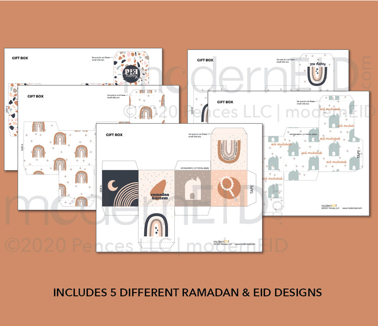 Luna Ramadan Gift Boxes printable