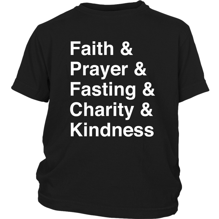 Faith Typography T-Shirt